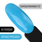 Гель лак для ногтей, «CLASSIC COLORS», 3-х фазный, 8мл, LED/UV, цвет голубая лагуна (61) - Фото 4