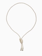 Бусы «Жемчуг» узел, шар №2.6.8.10, цвет молочный, 60 см - Фото 1