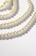 Бусы «Жемчуг» узел, шар №2.6.8.10, цвет молочный, 60 см - Фото 2