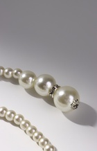 Бусы «Жемчуг» узел, шар №2.6.8.10, цвет молочный, 60 см - Фото 3