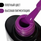 Гель лак для ногтей, «CLASSIC COLORS», 3-х фазный, 8мл, LED/UV, цвет фиолетовый (107) - Фото 2