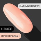 Гель лак для ногтей, однотонный, трехфазный, 8 мл, LED/UV, нюдовый (110) - Фото 3