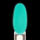 Гель лак для ногтей, «GLOW IN THE DARK», 3-х фазный, 8мл, LED/UV,люминесцентный, цвет молочный (04) - Фото 11
