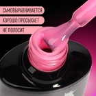 Гель лак для ногтей, люминесцентный, трехфазный, 8 мл, LED/UV, розовый (09) - Фото 3