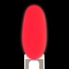 Гель лак для ногтей «GLOW IN THE DARK», 3-х фазный, 8 мл, LED/UV, люминесцентный, цвет коралловый (12) - Фото 12