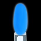 Гель лак для ногтей «GLOW IN THE DARK», 3-х фазный, 8 мл, LED/UV, люминесцентный, цвет синий (18) - Фото 12