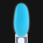Гель лак для ногтей «GLOW IN THE DARK», 3-х фазный, 8 мл, LED/UV, люминесцентный, цвет лазурный (21) - Фото 12
