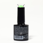 Гель лак для ногтей, «GLOW IN THE DARK», 3-х фазный, 8мл, LED/UV, люминесцентный, цвет ярко-зелёный (22) - Фото 8