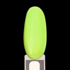 Гель лак для ногтей «GLOW IN THE DARK», 3-х фазный, 8 мл, LED/UV, люминесцентный, цвет ярко-жёлтый (24) - Фото 10