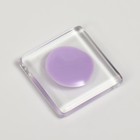 Гель лак для ногтей, люминесцентный, трехфазный, 8 мл, LED/UV, сиреневый (26) - Фото 10