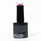 Гель лак для ногтей «GLOW IN THE DARK», 3-х фазный, 8 мл, LED/UV, люминесцентный, цвет фиолетовая фуксия (47) - Фото 8