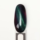 Гель-лак для ногтей, «CAT`S EYE», 3-х фазный, 8мл, LED/UV, цвет хамелеон/серый/фиолетовый (01) - Фото 11