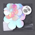 Топпер для торта «Цветы», 6 шт., перламутр - Фото 5