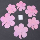 Набор для украшения торта «Цветы», цвет розовый перламутр - фото 320207652