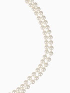 Бусы «Классика» шар №8, цвет молочный, L=125 см - Фото 5