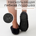 Тапочки женские закрытые LoveLife, размер 37, чёрные - Фото 2