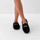 Тапочки женские закрытые LoveLife, размер 37, чёрные - Фото 11