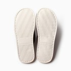 Тапочки мужские размер 46-47, цвет коричневый - Фото 5