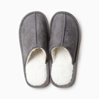 Тапочки женские закрытые LoveLife, размер 36-37, серые 9689018