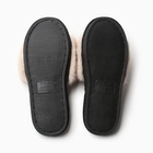 Тапочки женские с открытым носом LoveLife, размер 37-38, кофейные - Фото 5