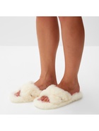 Тапочки женские с открытым носом размер 37, цвет молочный - Фото 8