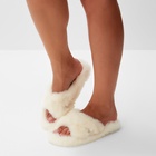 Тапочки женские с открытым носом размер 37, цвет молочный 9690217