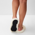 Тапочки женские с открытым носом размер 37, цвет молочный 9690217