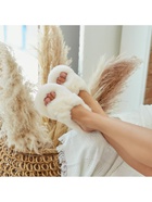 Тапочки женские с открытым носом LoveLife, размер 40, молочные - Фото 13