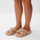 Тапочки женские домашние LoveLife, размер 40, бежевые - Фото 15