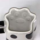 Кружка «Лапа тигра», 350 мл, керамика, нержавеющая сталь, серая - Фото 7