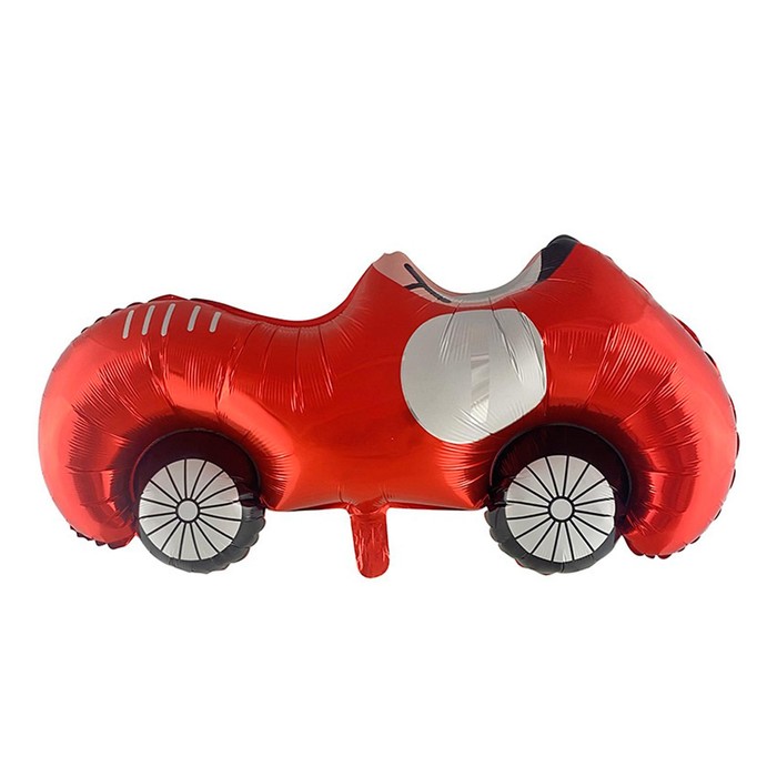 Шар фольгированный 36 «Ретро машина», красная