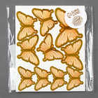 Топпер для торта «Бабочки», 10 шт., золотистый - Фото 4