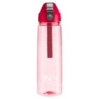 Бутылка для воды, 800 мл, "Айви", розовая - фото 7450077