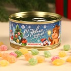 Набор монпансье в консервной банке "Новогодний", 4 шт х 100 г  (артикул 9771035)  большой выбор товаров оптом и в розницу по низким ценам с доставкой