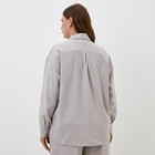 Рубашка женская MIST plus-size, р. 52, бежевый 9728619 - фото 11184082