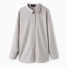 Рубашка женская MIST plus-size, р. 52, бежевый 9728619 - фото 11697896