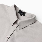Рубашка женская MIST plus-size, р. 52, бежевый 9728619 - фото 11697897