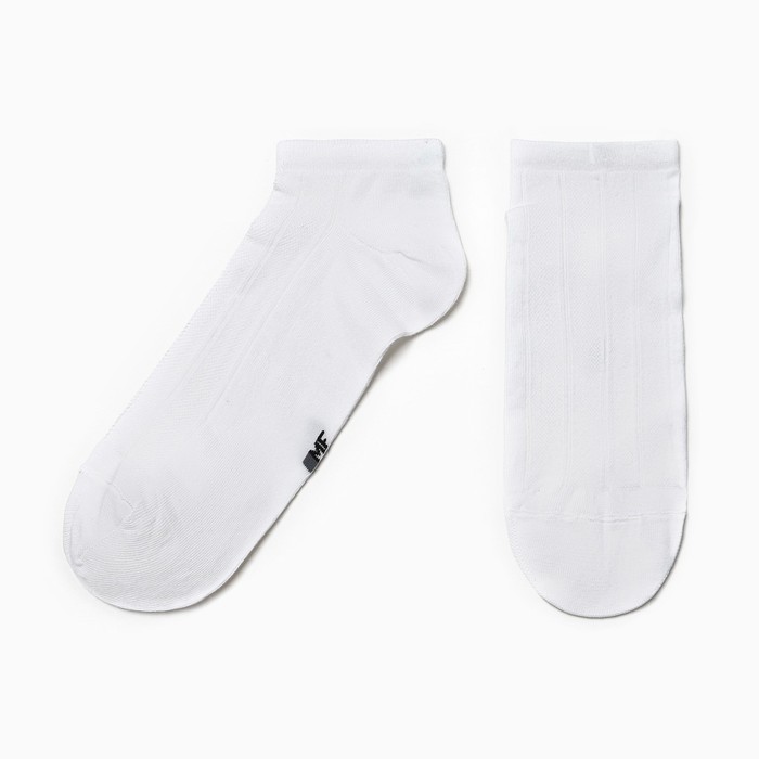 Носки мужские, цвет белый, размер 27-29 - Фото 1