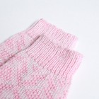 Носки детские шерстяные, цвет розовый, р-р 14 - Фото 2