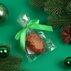 Фигурный шоколад "Бомбочка с маршмеллоу "Новогодняя шишка", 28 г ± 5 % - Фото 2