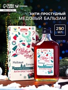 Новогодний безалкогольный алтайский медовый бальзам на травах Vitamuno «Анти-простудный», 250 мл - Фото 1
