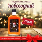 Новогодний медовый бальзам алтайский "Мужской", 250 мл - Фото 1