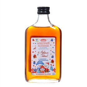 Новогодний безалкогольный алтайский медовый бальзам на травах Vitamuno «Иммуно-витаминный», 250 мл