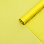 Пленка матовая, "PASTEL", Желтый 0,59 х 7 м 180гр - фото 7505192