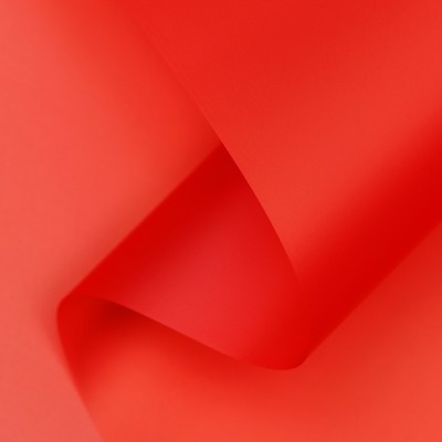 Пленка матовая для цветов и букетов, PASTEL, Красный мак 0.59×7 м 180 г