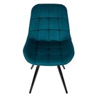 Стул обеденный Polini Home Verona SM, цвет тёмно-бирюзовый-чёрный - Фото 3