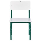 Стульчик детский растущий «Фея. Мой малыш», 1-2 группа, цвет белый/зелёный - Фото 1