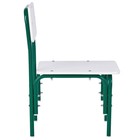 Стульчик детский растущий «Фея. Мой малыш», 1-2 группа, цвет белый/зелёный - Фото 2