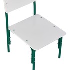 Стульчик детский растущий «Фея. Мой малыш», 1-2 группа, цвет белый/зелёный - Фото 7