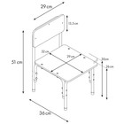 Стульчик детский растущий «Фея. Мой малыш», 1-2 группа, цвет белый/зелёный - Фото 9